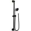 Moen Weymouth Chrome Traditional Eco-Performance Handshower Handheld Shower with 30-Inch Slide Bar and 69-Inch Metal Hose, S12107EP(Oil Rubbed Bronze)