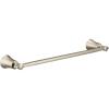 Moen YB0318CH Flara 18-Inch Single -Towel Bar, Chrome(Brushed Nickel)