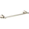 Moen YB0318CH Flara 18-Inch Single -Towel Bar, Chrome(Polished Nickel)