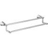 Moen YB0322CH Flara 24-Inch Double -Towel Bar, Chrome(Chrome)