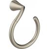 Moen YB2386CH Glyde Towel Ring, Chrome(Brushed Nickel)