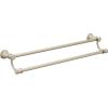 Moen YB6422ORB Belfield 24 inch Bathroom Double -Towel Bar, Oil Rubbed Bronze(Brushed Nickel)
