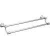 Moen YB6422ORB Belfield 24 inch Bathroom Double -Towel Bar, Oil Rubbed Bronze(Chrome)