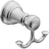 Moen YB8403BG Weymouth Double Robe Hook, Brushed Gold(Chrome)