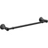 Moen YB8424BG Weymouth 24-Inch Single Towel Bar, Brushed Gold(Matte Black)