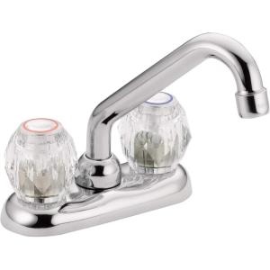 Moen 4975 Chrome Two-Handle Laundry Faucet, One Size