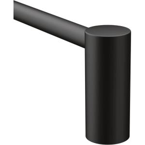 Moen Align Brushed Gold 24-Inch Modern Single -Towel Bar, YB0424BG(Matte Black)
