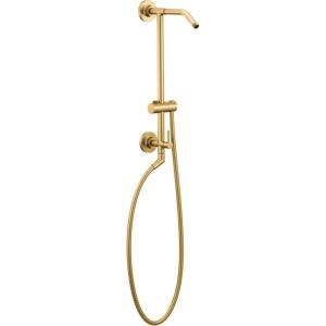 Moen Annex Brushed Nickel Shower Slidebar and Shower Hose System Trim, Valve Required, TS3661NHBN(Brushed Gold)