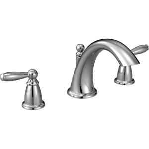 Moen Brantford Brushed Nickel 2-Handle Deck Mount Roman Tub Faucet Trim Kit, Valve Required, T4943BN(Chrome)