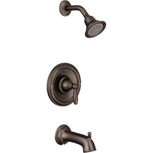 Moen Brantford Oil Rubbed Bronze Posi-Temp Pressure Balancing Shower Valve Trim Kit Valve Required, T2153ORB(Oil Rubbed Bronze)