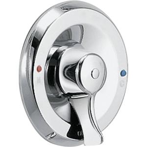 Moen Chateu Chrome Tub/Shower Trim Set Features an Escutcheon and Shower Handle for Easy Water Temperature Adjustment, (Posi-Temp Valve Required), T187