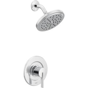 Moen Cia T2262EPBL Posi-Temp Rain Shower 1-Handle with Eco-Performance Shower Only Faucet Trim Kit, Valve Required,(Chrome)