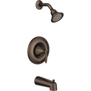 Moen Eva Oil Rubbed Bronze Posi-Temp Tub and Eco-Performance Shower Trim Kit, Valve Required, T2133EPORB(Oil Rubbed Bronze)