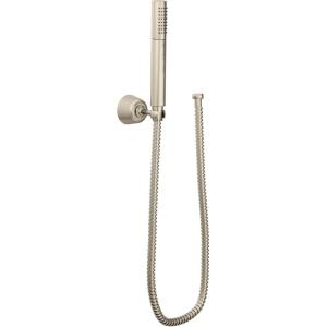Moen Fina Brushed Nickel Eco-Performance Handheld Showerhead with Wall Bracket and 69-Inch-Long Hose, S11705EPBN(Brushed Nickel)