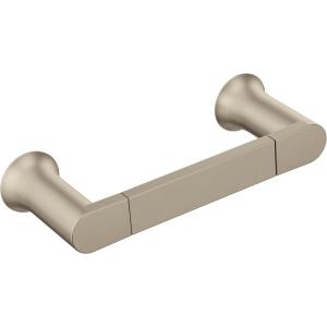 Moen Genta LX Modern Single Kitchen or Bathroom Towel Bar, 24-Inch, Brushed Nickel, BH3824BN(Brushed Nickel)