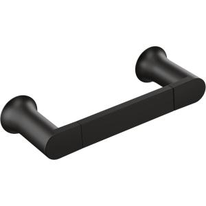 Moen Genta LX Modern Single Kitchen or Bathroom Towel Bar, 24-Inch, Brushed Nickel, BH3824BN(Matte Black)