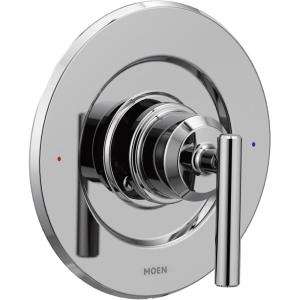 Moen Gibson Chrome Posi-Temp Pressure-Balancing Modern Valve Handle Only Trim, Valve Required, T2901(Chrome)