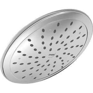 Moen Matte Black 8-Inch Wide Fixed Rainshower, Rain Showerhead for Tub and Shower, 6345BL(Chrome)