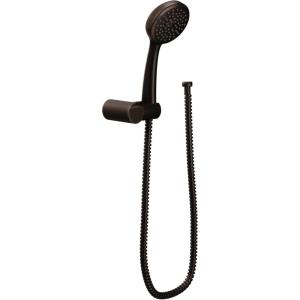 Moen Oil Rubbed Bronze Eco-Performance Handheld Shower with 69-Inch Hose and Wall Bracket, 3865EPORB(Oil Rubbed Bronze)