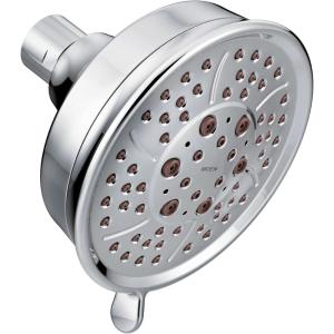 Moen Oil Rubbed Bronze Four Function 4.38-Inch Diameter Wallmount Showerhead, 3638ORB(Chrome)