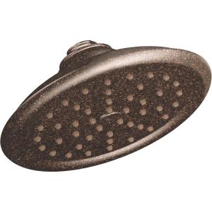 Moen S6310WR ExactTemp 7″ Single Function Rainshower Showerhead with Immersion Technology at 2.5 GPM Flow Rate, Wrought Iron(Oil Rubbed Bronze)