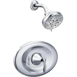 Moen T2138EP Eva Posi-Temp Eco-Performance Shower Trim Kit, Valve Required, Chrome