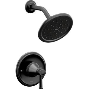 Moen T2312EPNL Belfield Posi-Temp Eco-Performance Shower Trim Kit, Valve Required, Polished Nickel(Matte Black)