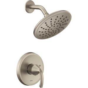Moen UT2842EP Glyde M-CORE 2-Series 1-Handle Shower Trim Kit, Valve Required, Chrome(Brushed Nickel)