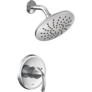 Moen UT2842EP Glyde M-CORE 2-Series 1-Handle Shower Trim Kit, Valve Required, Chrome(Chrome)