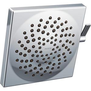 Moen Velocity Chrome Two-Function 8.5-Inch Diameter Spray Rainshower Showerhead, S6345