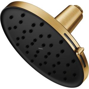 Moen Verso Chrome Adjustable 9″ Diameter Eco-Performance 1.75gpm Spray Head Rainshower, 220R3EP(Brushed Gold)