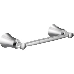 Moen YB0386CH Flara 9-Inch Single Hand -Towel Bar, Chrome(Chrome)