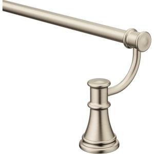 Moen YB6418ORB Belfield 18-Inch Bathroom Towel Bar, Oil Rubbed Bronze(Brushed Nickel)