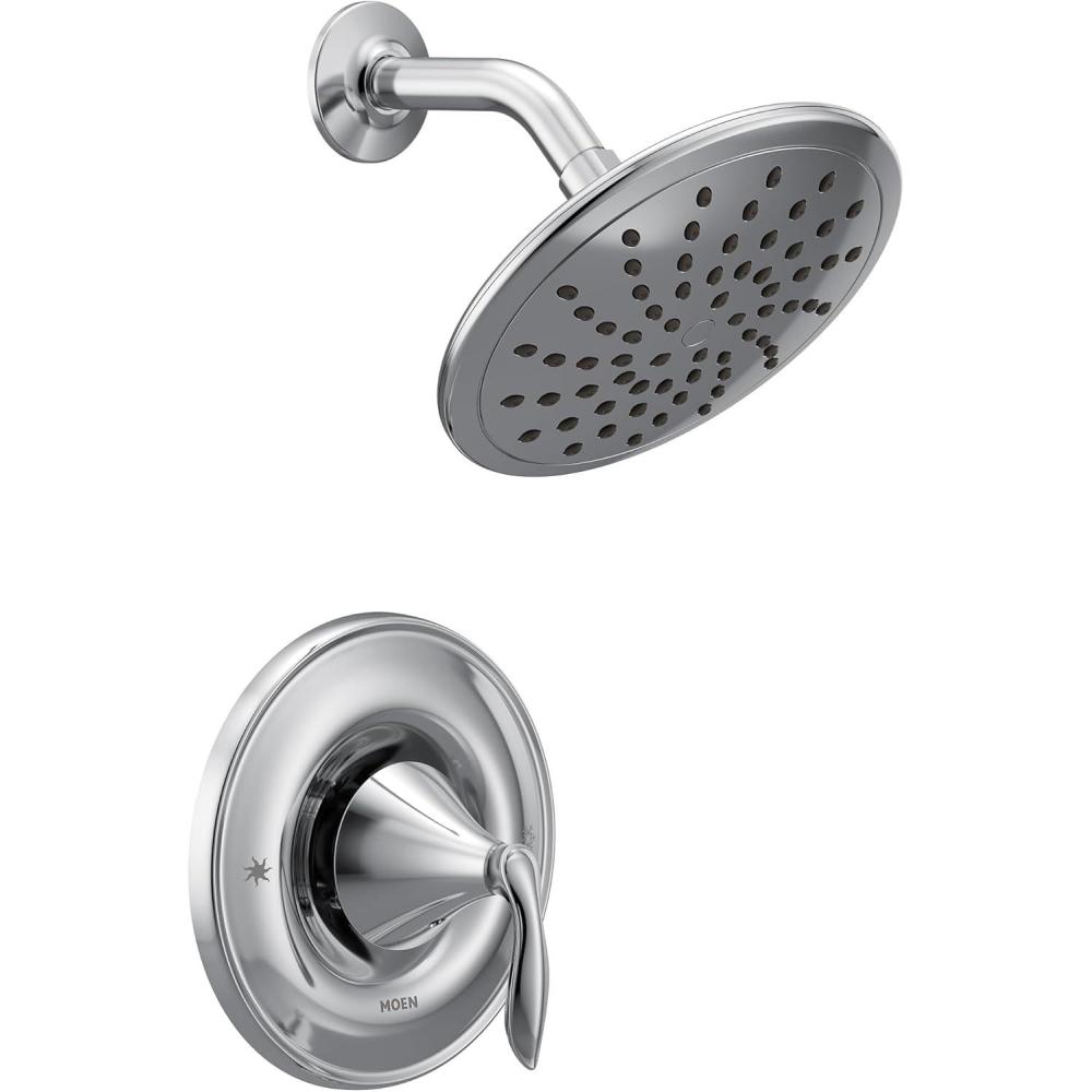 image:imageMoen T2232EP Eva Shower Only System with Rainshower Showerhead without Valve Chrome