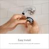 Moen Brushed Gold One-Function 6-3/4″ Diameter Spray Head Rainshower, S176EP15BG