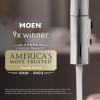 Moen Chrome One-Function 6-3/4 Inch Wide Eco-Performance Rain Showerhead with Immersion Rainshower Technology, S178EP