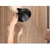 Moen N400R0BL Quattro Rainshower Showerhead with Four Unique Shower Experiences, Matte Black
