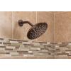 Moen Oil Rubbed Bronze Bathroom Rain Showerhead, 8-inch Wide Fixed Rainfall Shower Head, 6345ORB(2.5 GPM)