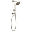 Moen S176EPBN 7-Inch Single Function Eco Performance Shower Head with Immersion Rainshower Technology, Brushed Nickel(Brushed Nickel)