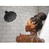 Moen Verso 9-Inch Round Rain Shower Head with Infiniti Dial and Magnetix Docking, Adjustable High-Pressure Rainfall Shower, Chrome, 220R2(Matte Black)