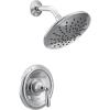 Moen Brantford Chrome Posi-Temp Shower Trim Kit with 8-Inch Eco-Performance Rainshower, Valve Required, T2252EP