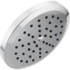 Moen Chrome One-Function 6-3/4 Inch Wide Eco-Performance Rain Showerhead with Immersion Rainshower Technology, S178EP
