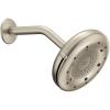 Moen N400R0BN Quattro Rainshower Showerhead with Four Unique Shower Experiences, Brushed Nickel