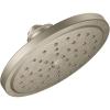 Moen S176EPBN 7-Inch Single Function Eco Performance Shower Head with Immersion Rainshower Technology, Brushed Nickel(Brushed Nickel)