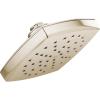 Moen S6365EPNL Voss 6″ Single-Function Eco-Performance Rainshower Showerhead with Immersion Technology, Polished Nickel