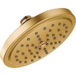 Moen Brushed Gold One-Function 6-3/4″ Diameter Spray Head Rainshower, S176EP15BG