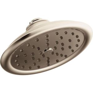 Moen S6310EPNL ExactTemp 7″ Eco-Performance Single Function Rainshower Showerhead with Immersion Technology, Polished Nickel