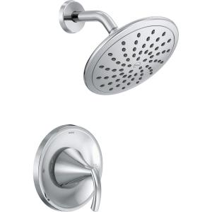 Moen T2842EP Glyde Shower Only System with Rainshower Showerhead without Valve, Chrome