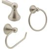 Moen/FAUCETS DN8433BNCSI Prestonpreston 3Piece Accessory Kit Preston 3Piece Decorative Bath Hardware Set – Brushed Nickel