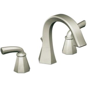 Moen TS448BN Felicity Two-Handle High Arc Bathroom Faucet, Brushed Nickel